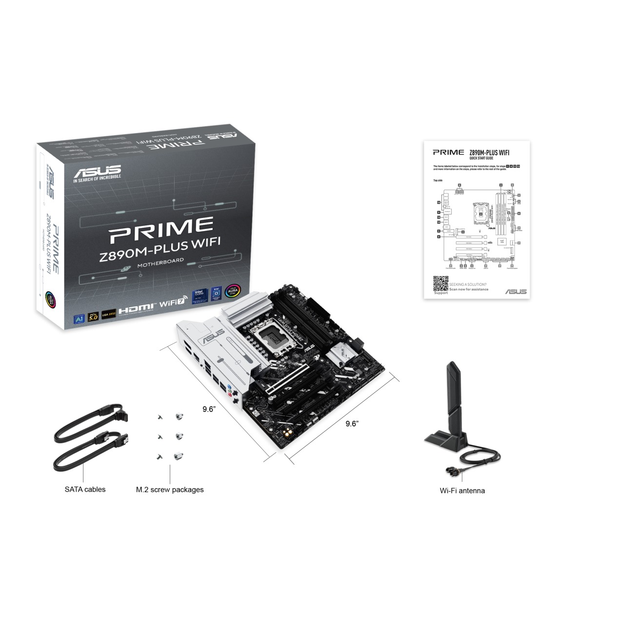 Obrázek ASUS PRIME Z890M-PLUS WIFI/LGA 1851/mATX