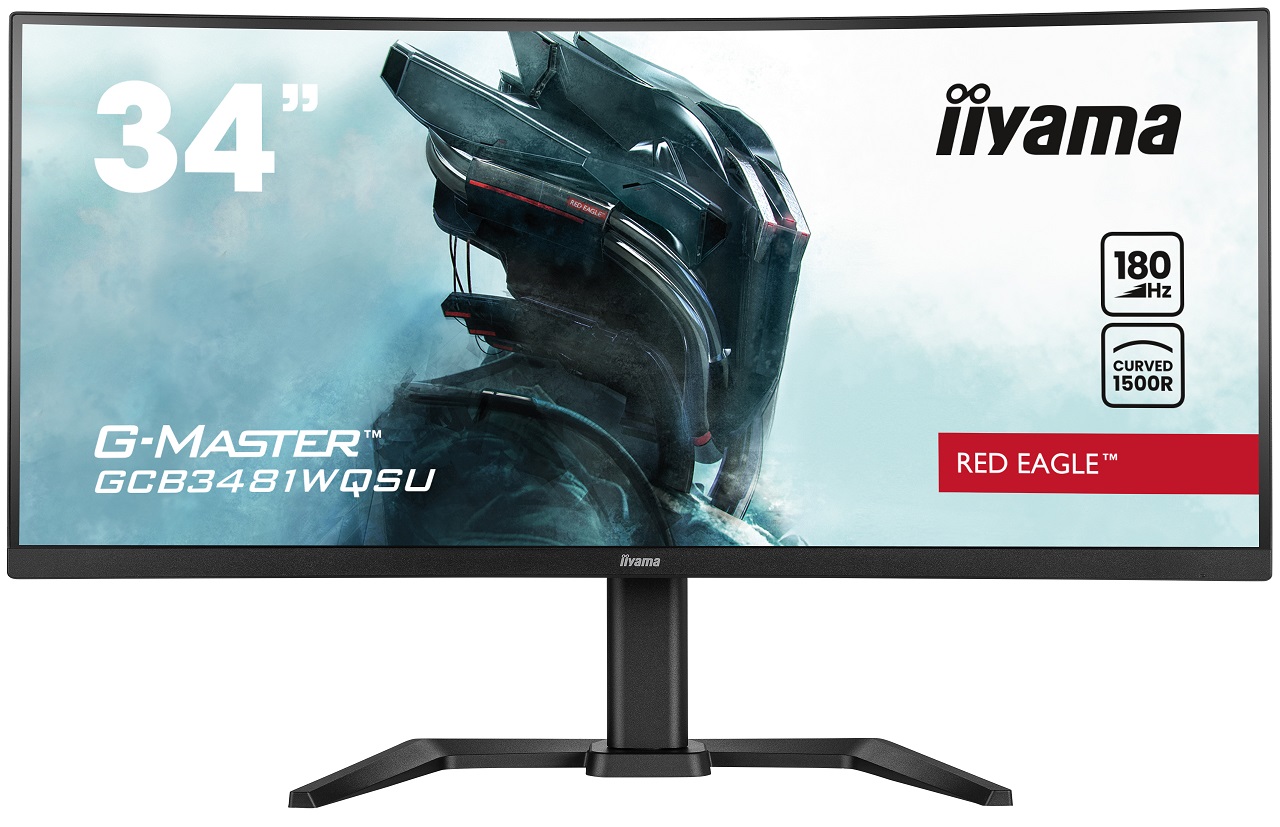 Obrázek iiyama G-Master/GCB3481WQSU-B1/34"/VA/3440x1440/180Hz/0,3ms/Black/3R