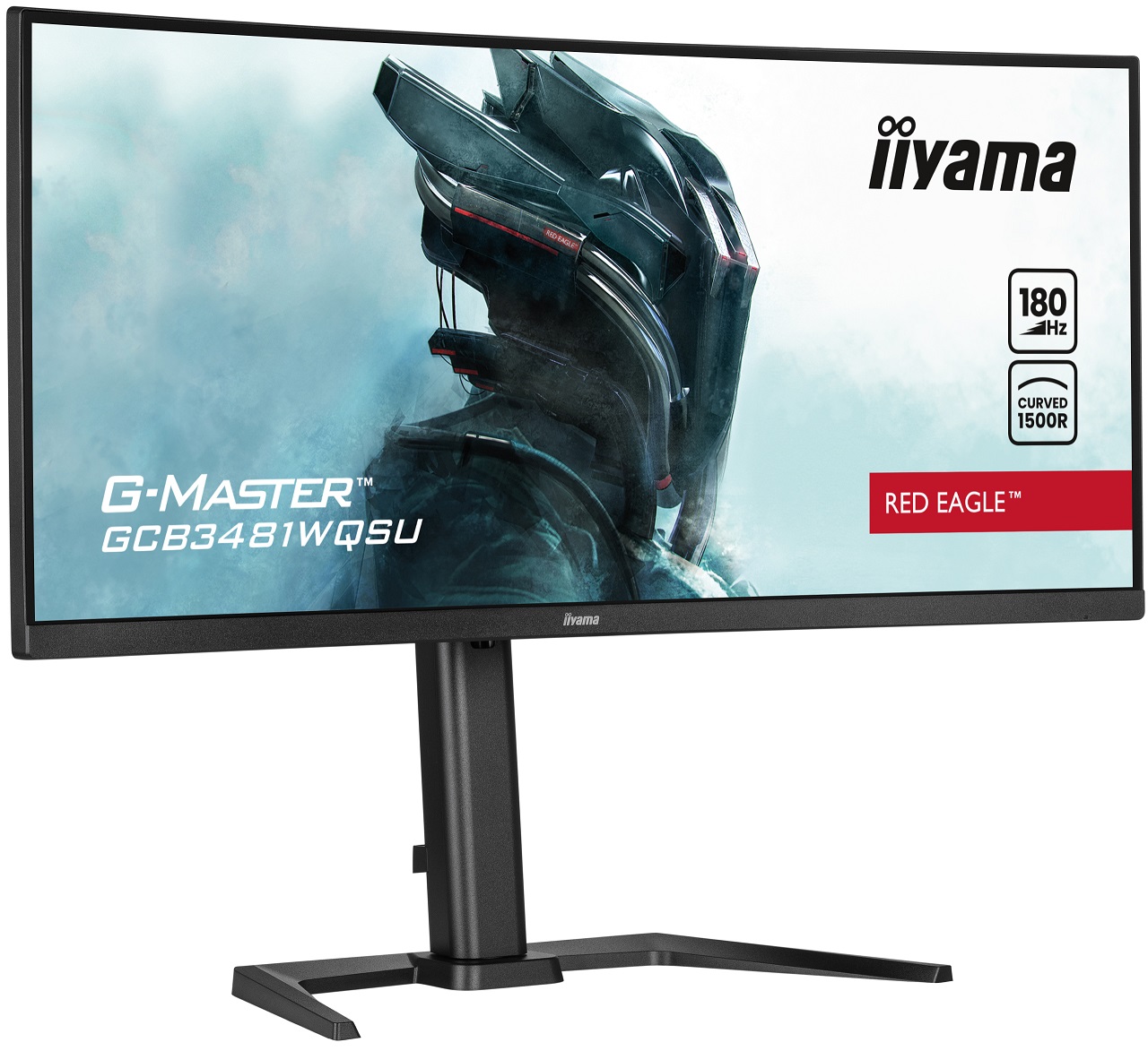 Obrázek iiyama G-Master/GCB3481WQSU-B1/34"/VA/3440x1440/180Hz/0,3ms/Black/3R