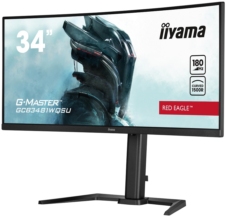 Obrázek iiyama G-Master/GCB3481WQSU-B1/34"/VA/3440x1440/180Hz/0,3ms/Black/3R