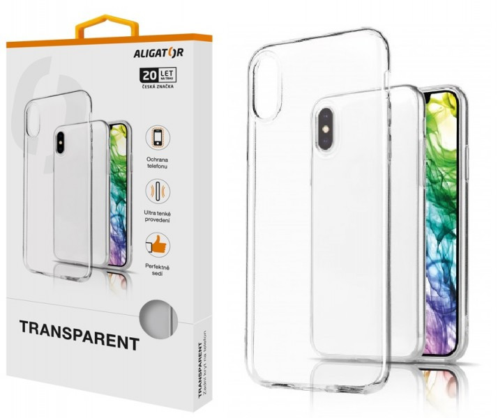 ALIGATOR Pouzdro Transparent Apple iPhone 15 Plus