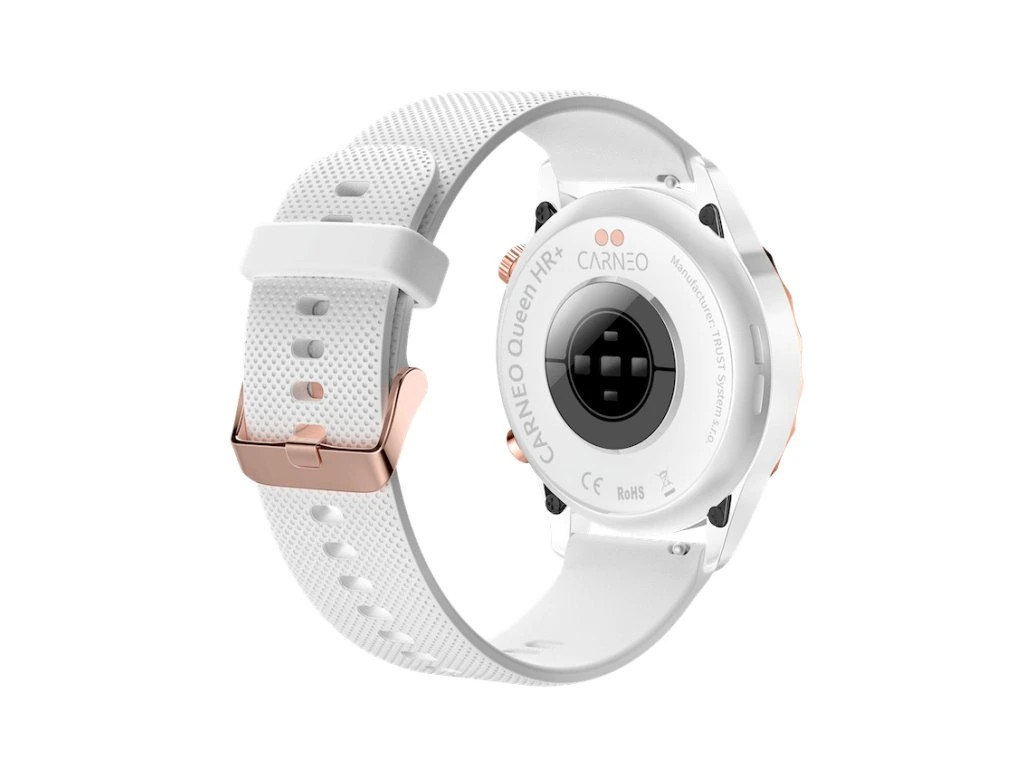 Obrázek CARNEO Queen HR+/44mm/Rose Gold/Sport Band/White