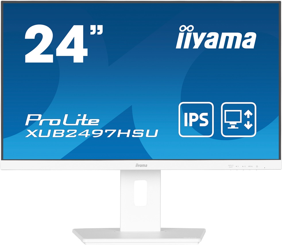 iiyama ProLite/XUB2497HSU-W2/23,8"/IPS/FHD/100Hz/1ms/White/3R