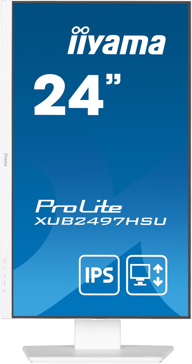 Obrázek iiyama ProLite/XUB2497HSU-W2/23,8"/IPS/FHD/100Hz/1ms/White/3R