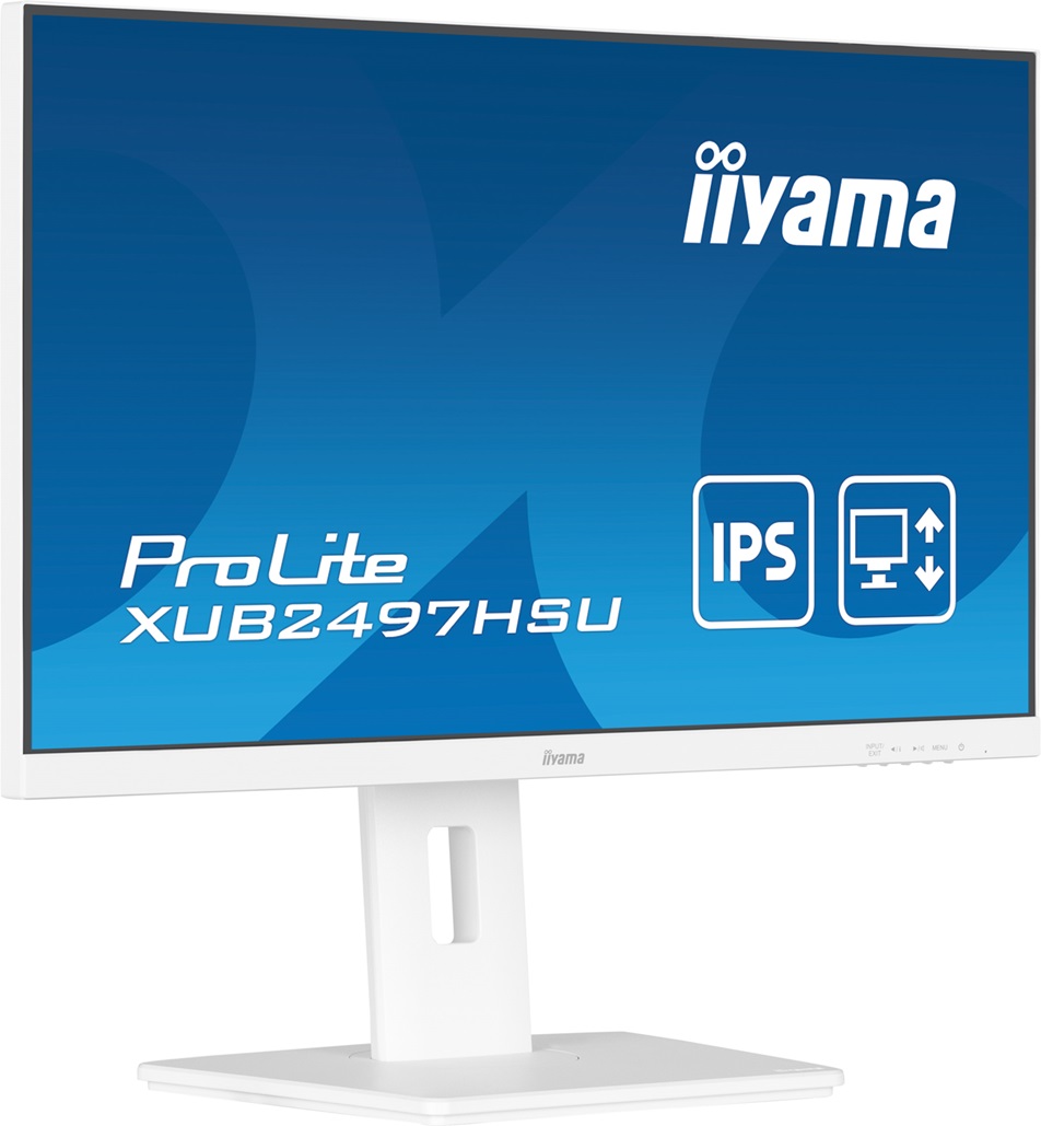 Obrázek iiyama ProLite/XUB2497HSU-W2/23,8"/IPS/FHD/100Hz/1ms/White/3R