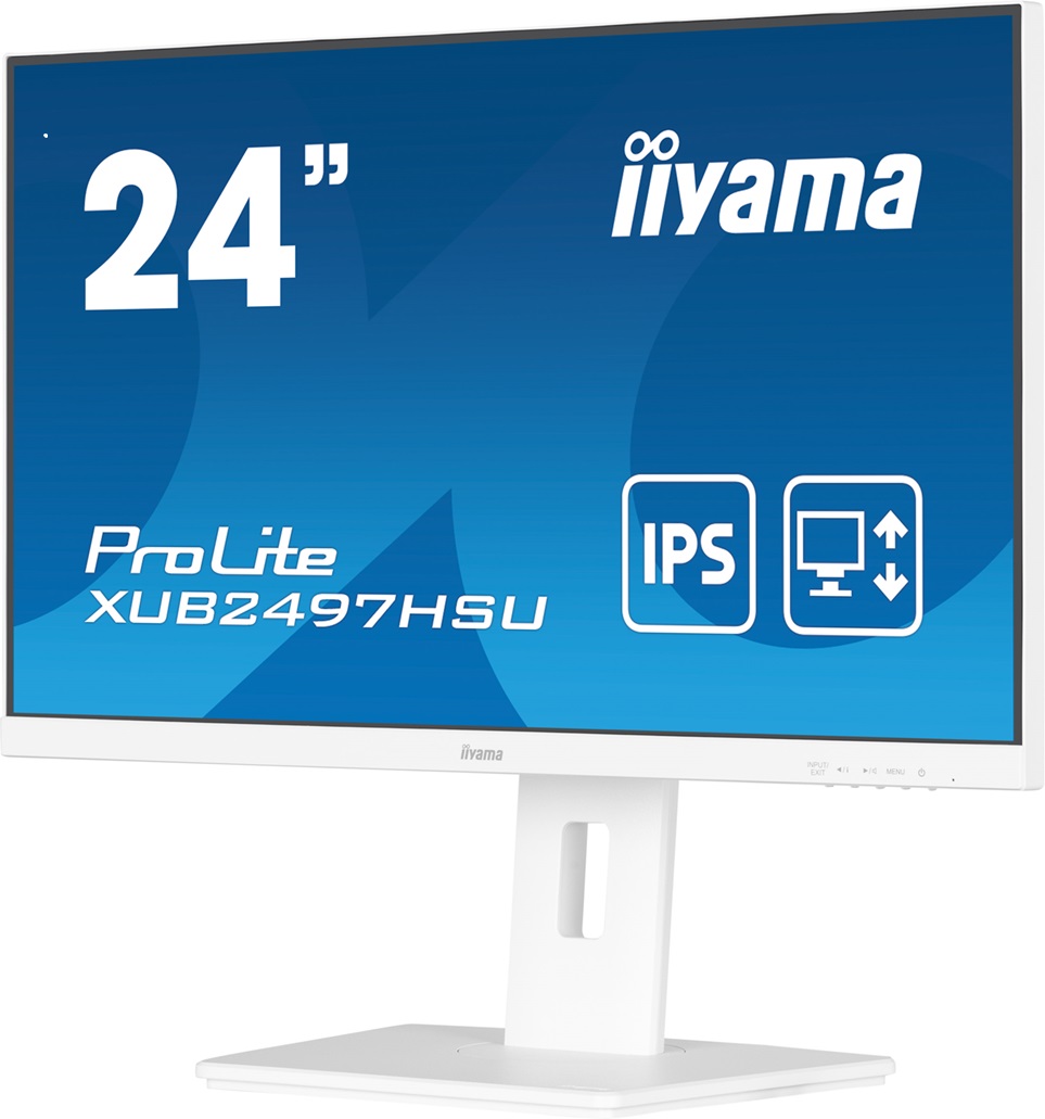 Obrázek iiyama ProLite/XUB2497HSU-W2/23,8"/IPS/FHD/100Hz/1ms/White/3R