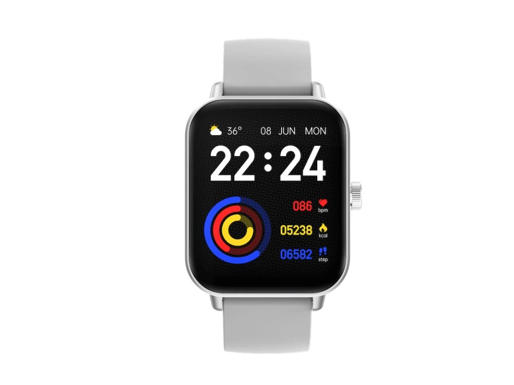 Obrázek CARNEO Versa HR+/Silver/Sport Band/White