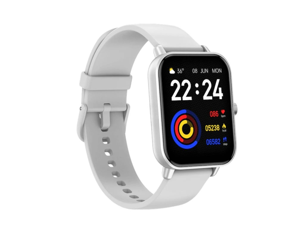 Obrázek CARNEO Versa HR+/Silver/Sport Band/White