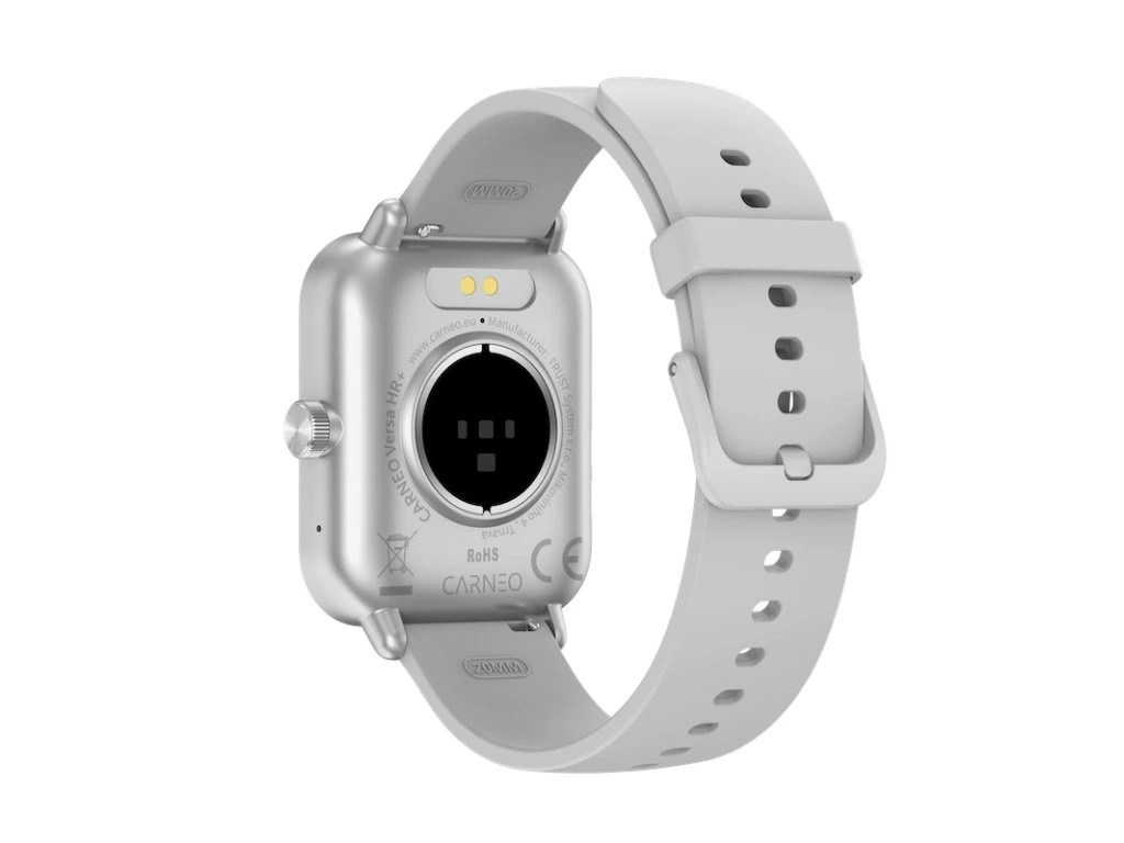 Obrázek CARNEO Versa HR+/Silver/Sport Band/White