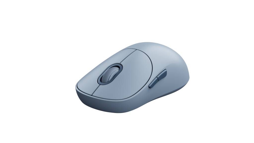 Xiaomi Wireless Mouse 3/Kancelářská/Optická/1 200 DPI/USB+BT/Modrá