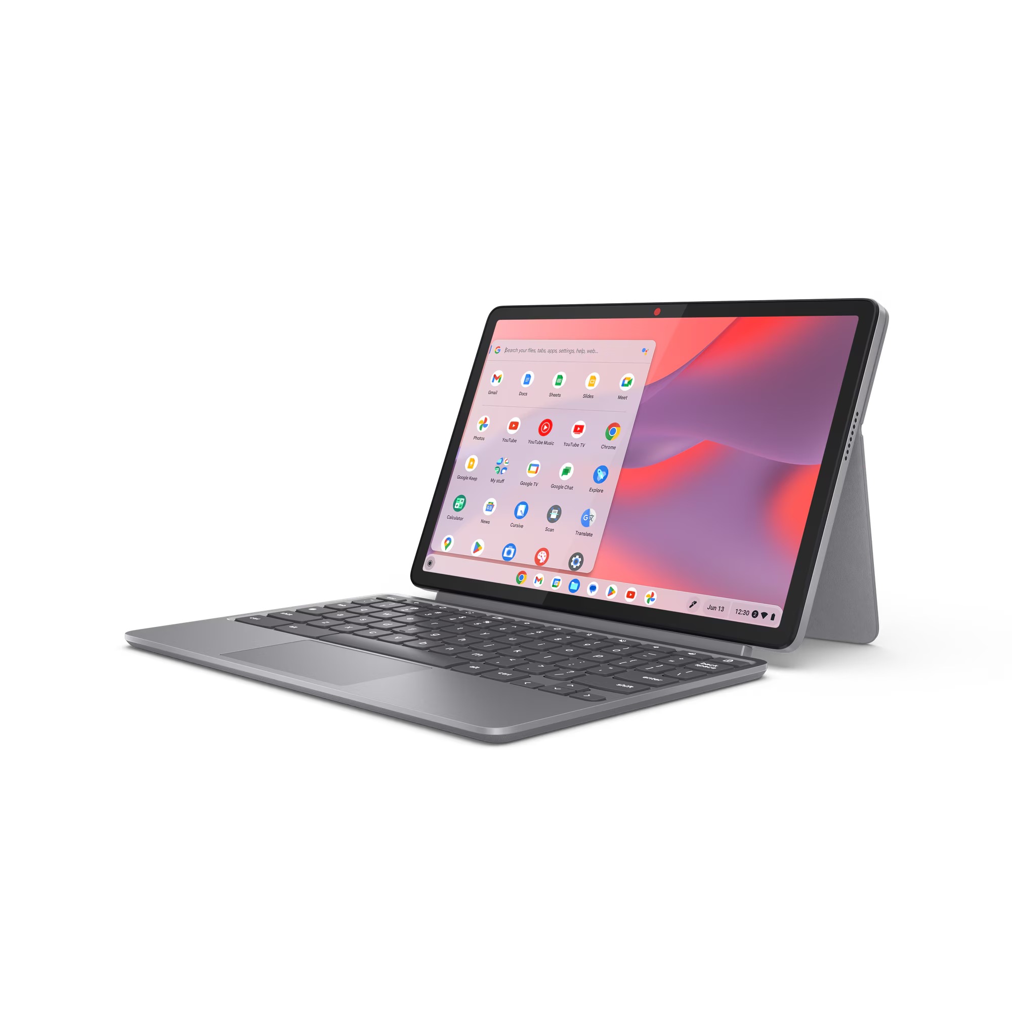 Obrázek Lenovo Chromebook Duet/11M889/Kompanio 838/10,95"/WUXGA/T/4GB/64GB eMMC/Mali G57/Chrome/Gray/2R