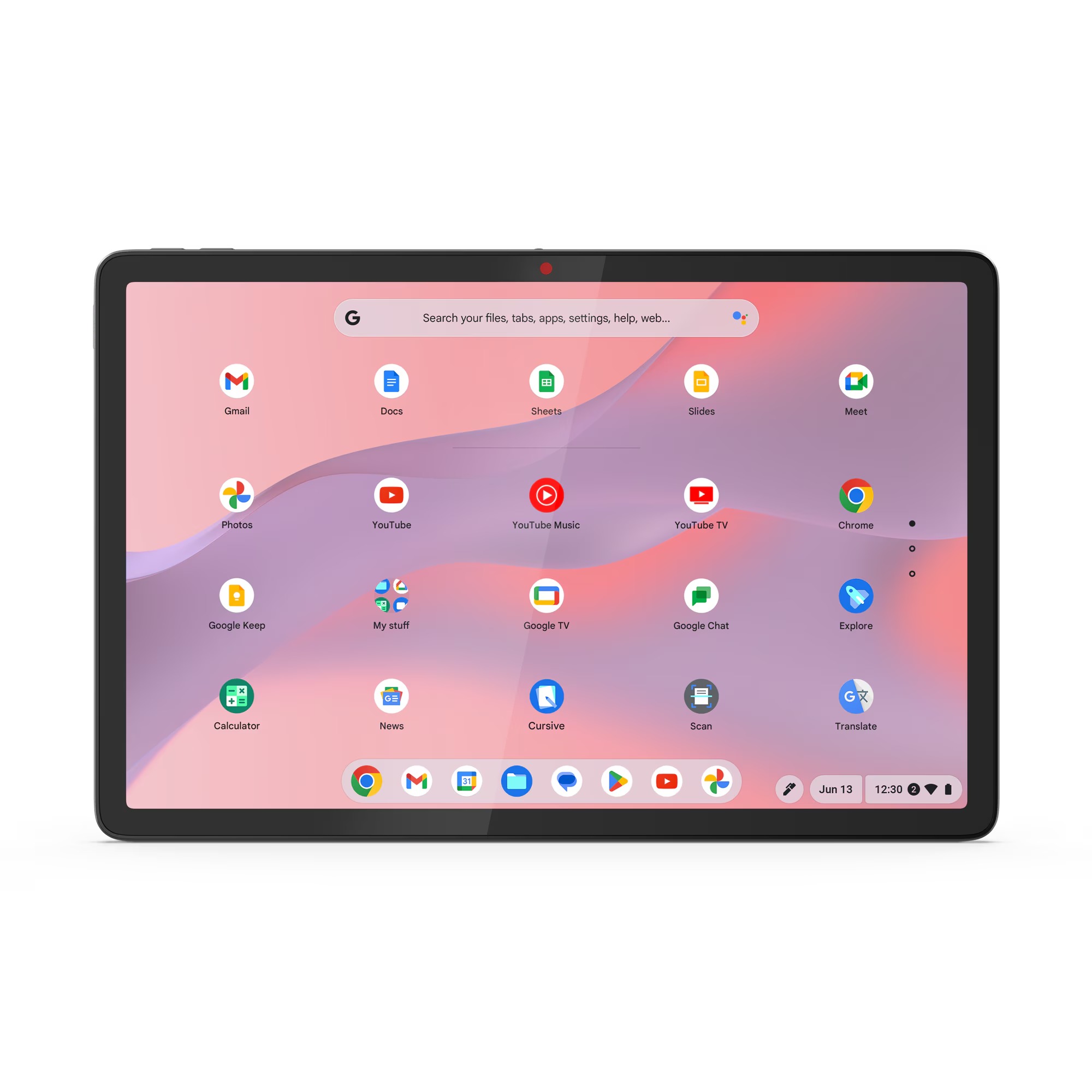 Obrázek Lenovo Chromebook Duet/11M889/Kompanio 838/10,95"/WUXGA/T/4GB/64GB eMMC/Mali G57/Chrome/Gray/2R