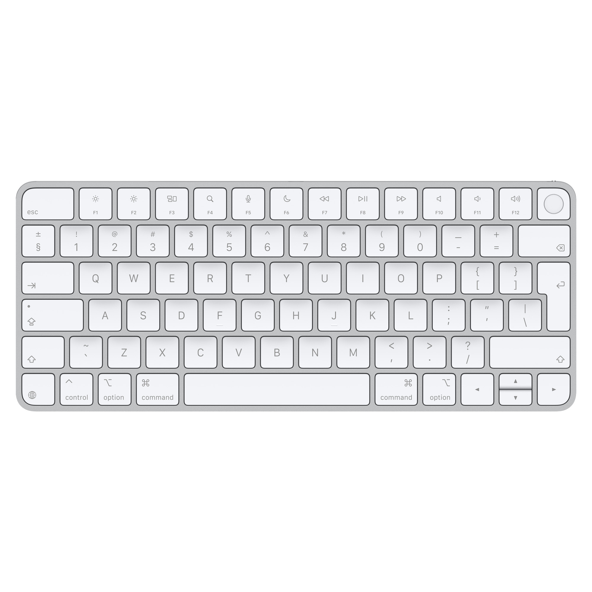 Apple Magic Keyboard Touch ID/Bezdrátová Bluetooth/IE layout/Bílá