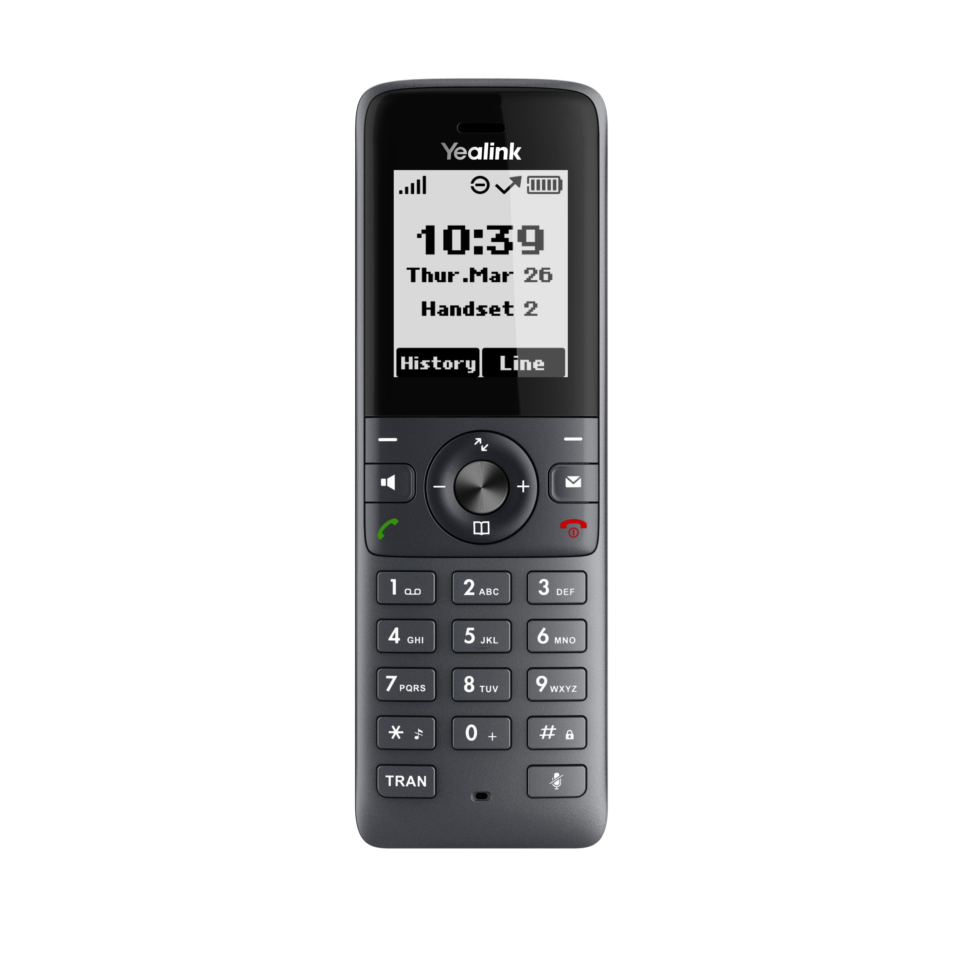 Obrázek Yealink W71H SIP DECT ručka, 1,8" černobílý displej