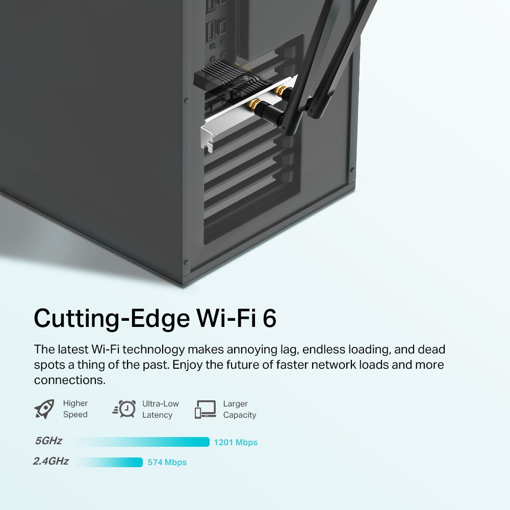 Obrázek TP-link Archer TX20E AX1800 WiFi6 PCI Express