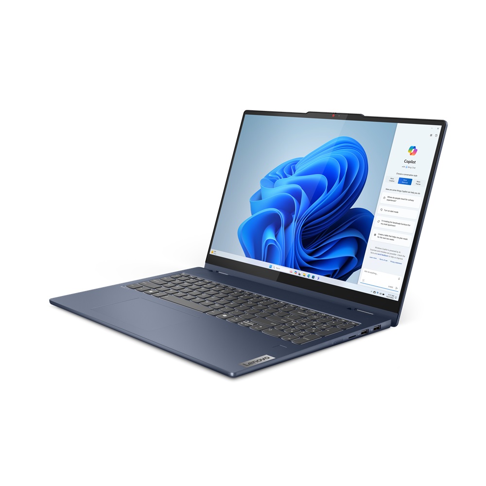 Obrázek Lenovo IdeaPad 5 2-in-1/16IRU9/5-120U/16"/2048x1280/T/16GB/512GB SSD/Iris Xe/W11H/Blue/2R