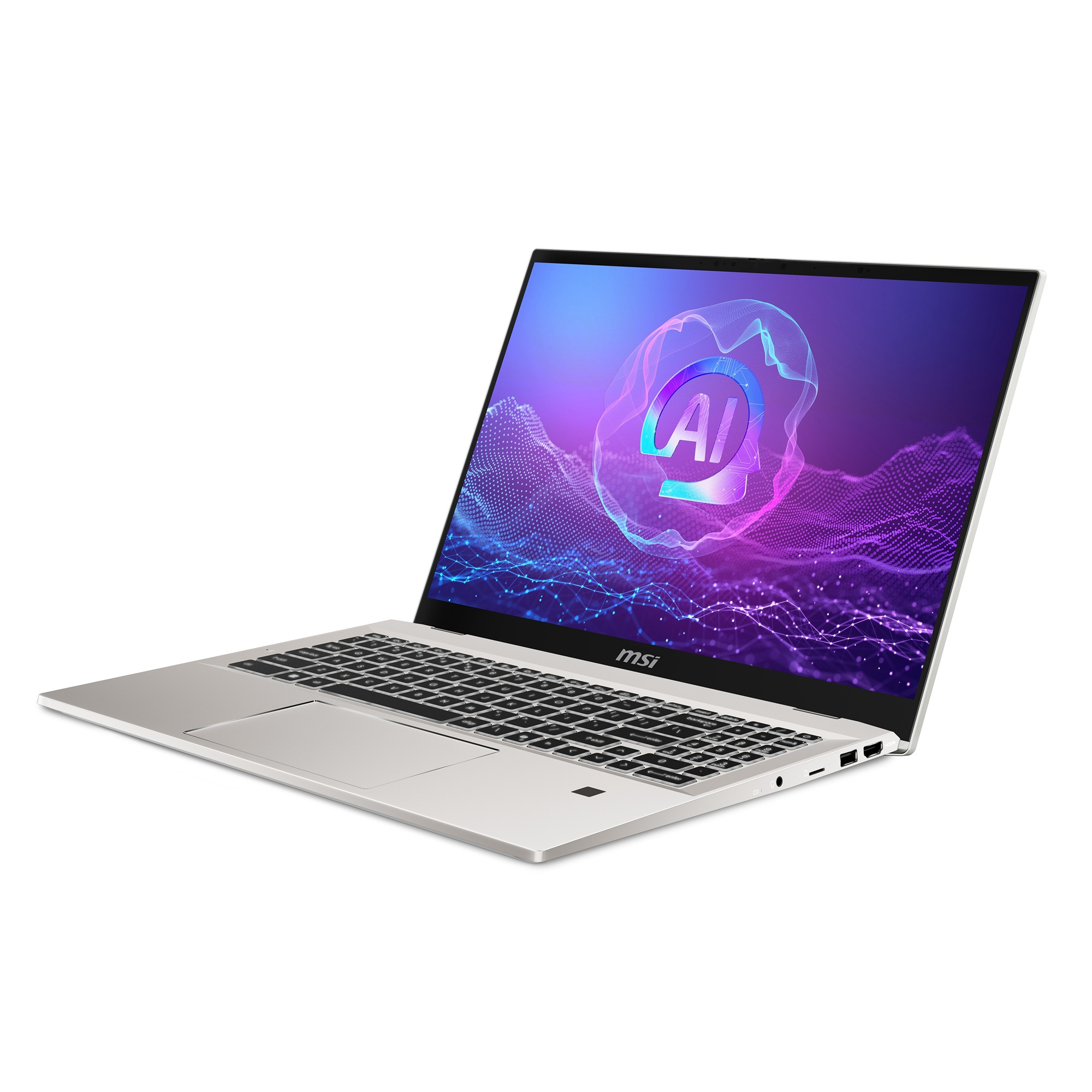 Obrázek MSI Prestige/A16 AI+ A3HMG/AI9-365/16"/2560x1600/32GB/1TB SSD/AMD int/W11P/Silver/2R