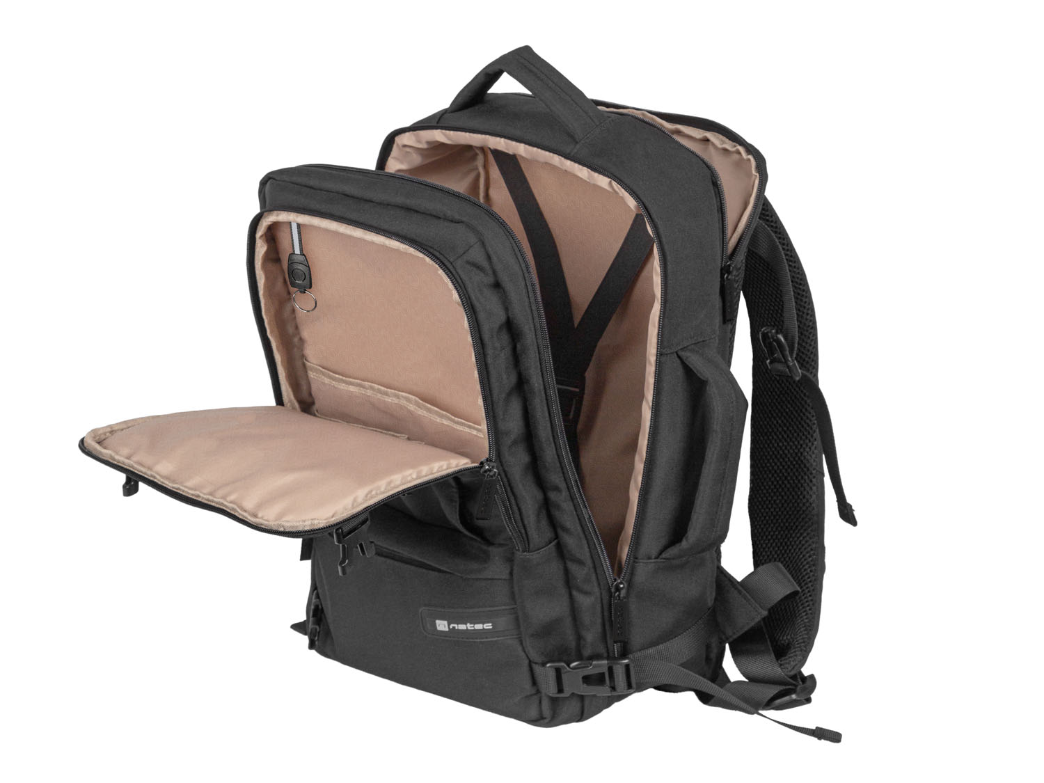 Obrázek Batoh pro nb Natec CAMEL LIGHT 15.6", 19 L, černá