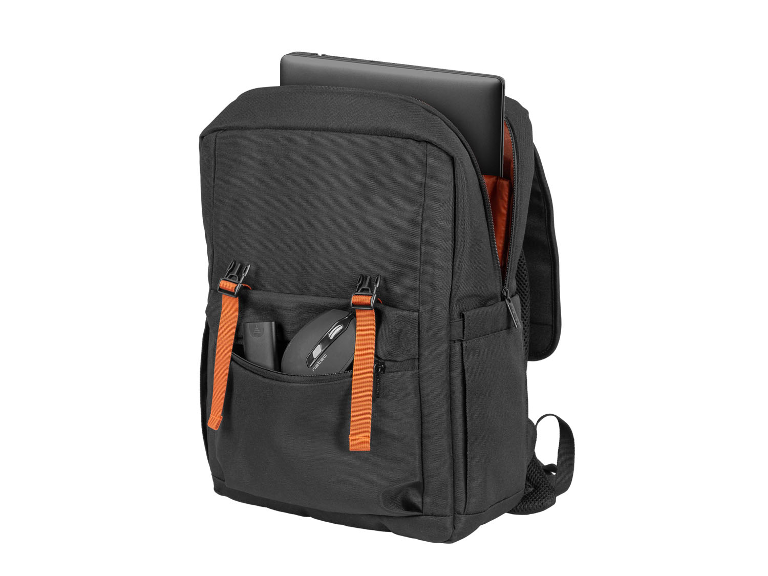 Obrázek Batoh pro nb Natec NIALA 15,6", 18 L, černá - oranžová