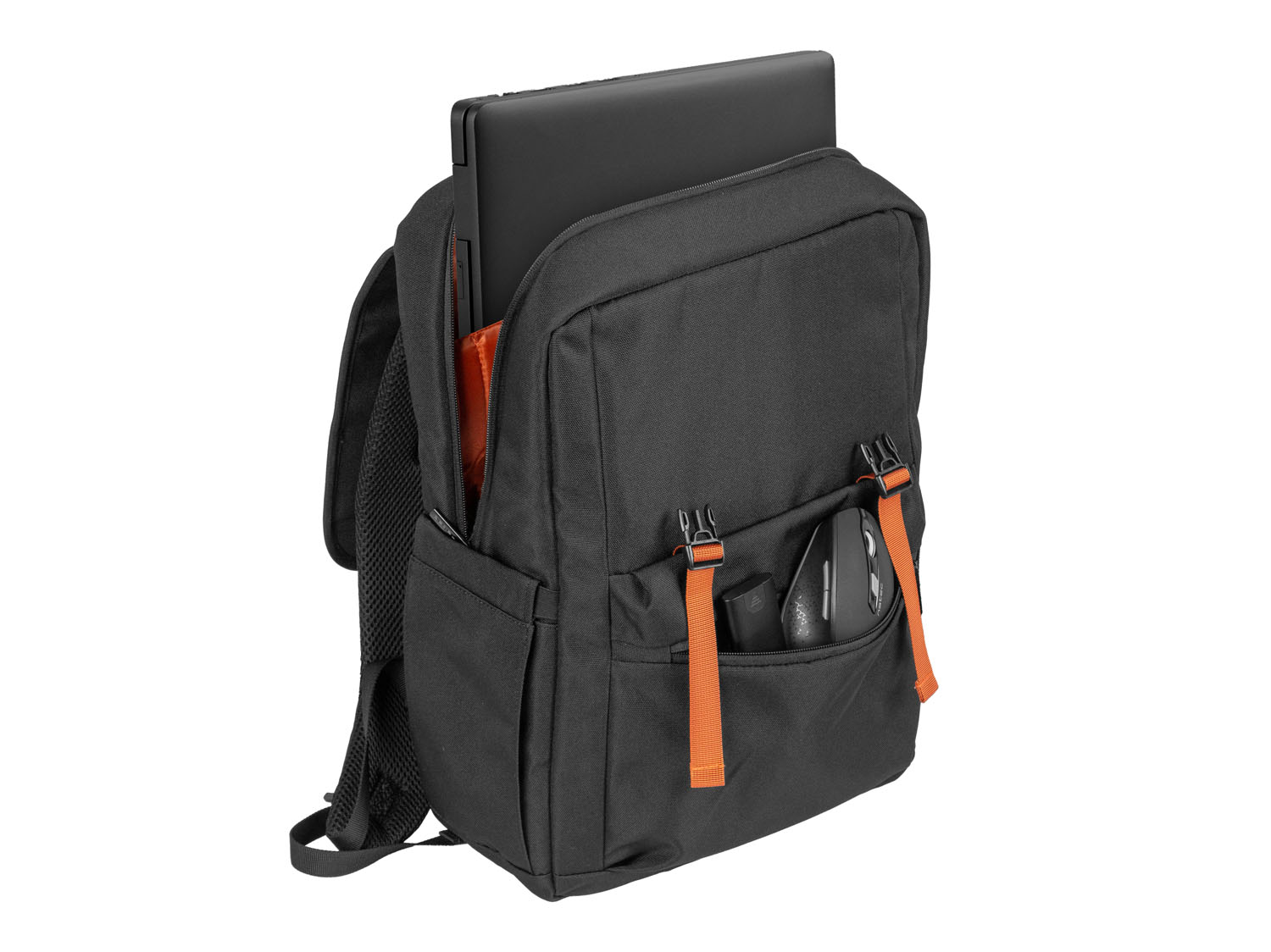 Obrázek Batoh pro nb Natec NIALA 15,6", 18 L, černá - oranžová