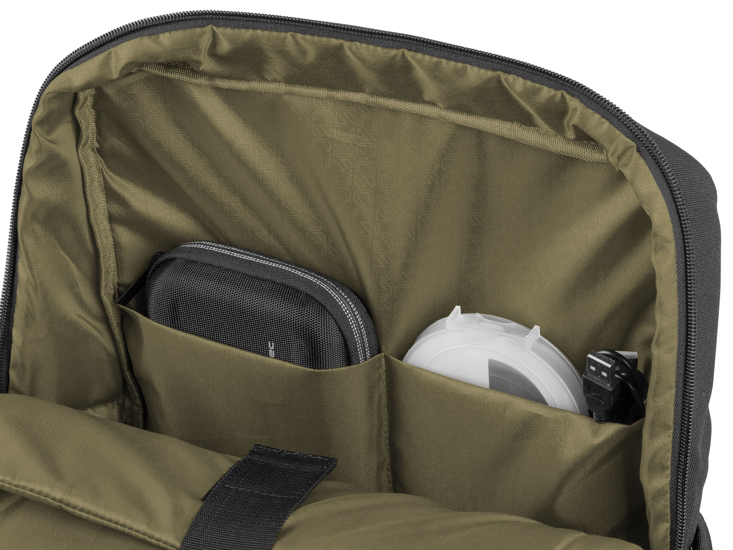 Obrázek Batoh pro nb Natec NIALA 15,6", 18 L, černá - zelená