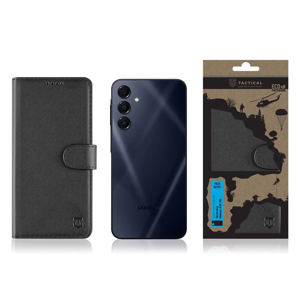 Obrázek Tactical Field Notes pro Samsung Galaxy A16 5G Black