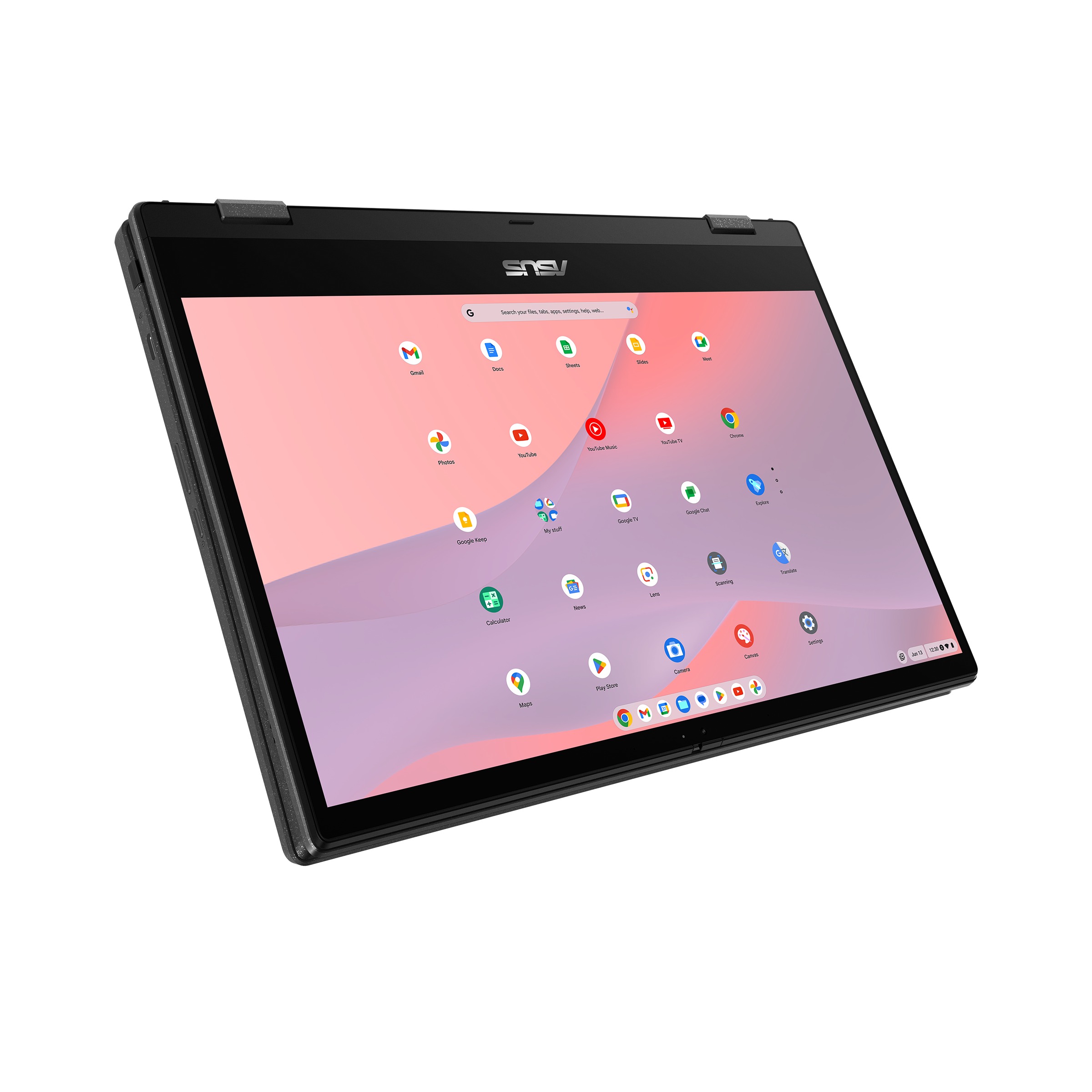 Obrázek ASUS Chromebook CM14 Flip/CM1402FM2A/Kompanio 520/14,0"/FHD/T/8GB/128GB eMMC/Mali G52/Chrome/Graphit