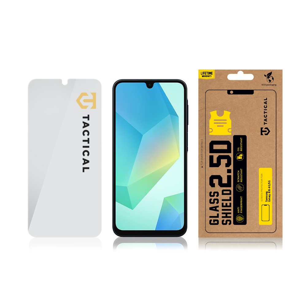 Obrázek Tactical Glass Shield 2.5D sklo pro Samsung Galaxy A16 5G Clear