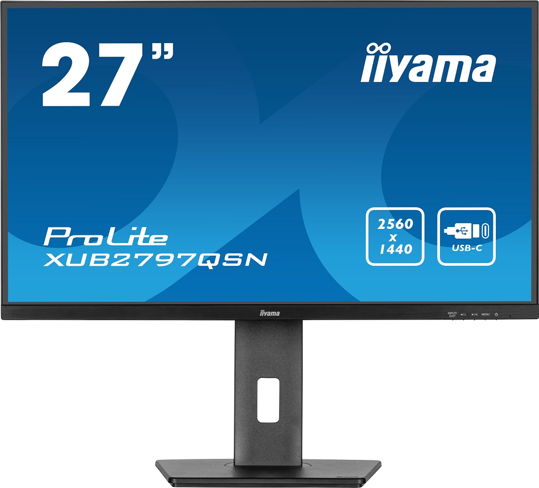 iiyama ProLite/XUB2797QSN-B2/27"/IPS/QHD/100Hz/1ms/Black/3R