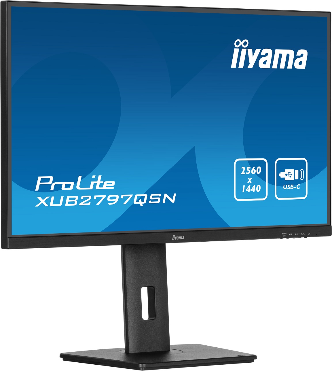 Obrázek iiyama ProLite/XUB2797QSN-B2/27"/IPS/QHD/100Hz/1ms/Black/3R