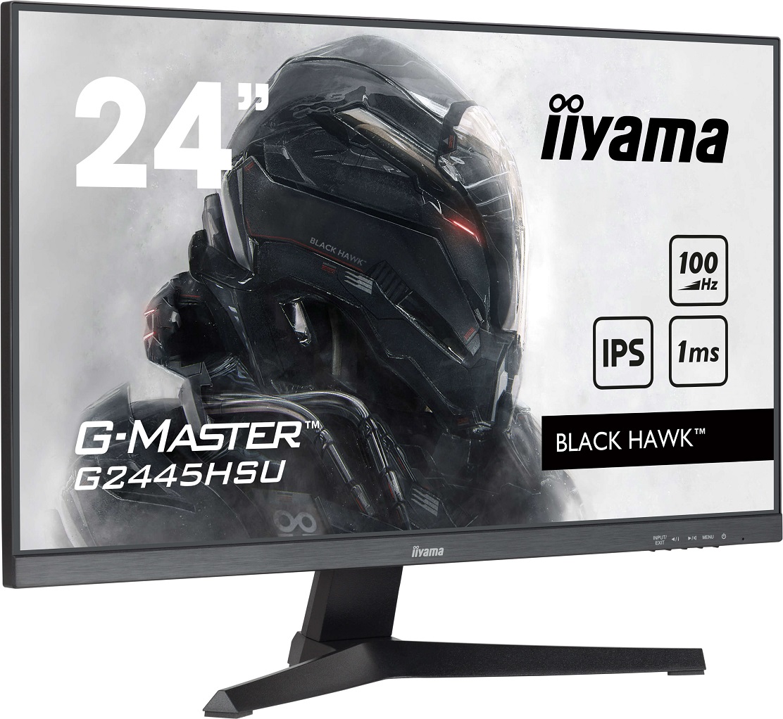 Obrázek iiyama G-Master/G2445HSU-B2/23,8"/IPS/FHD/100Hz/1ms/Black/3R