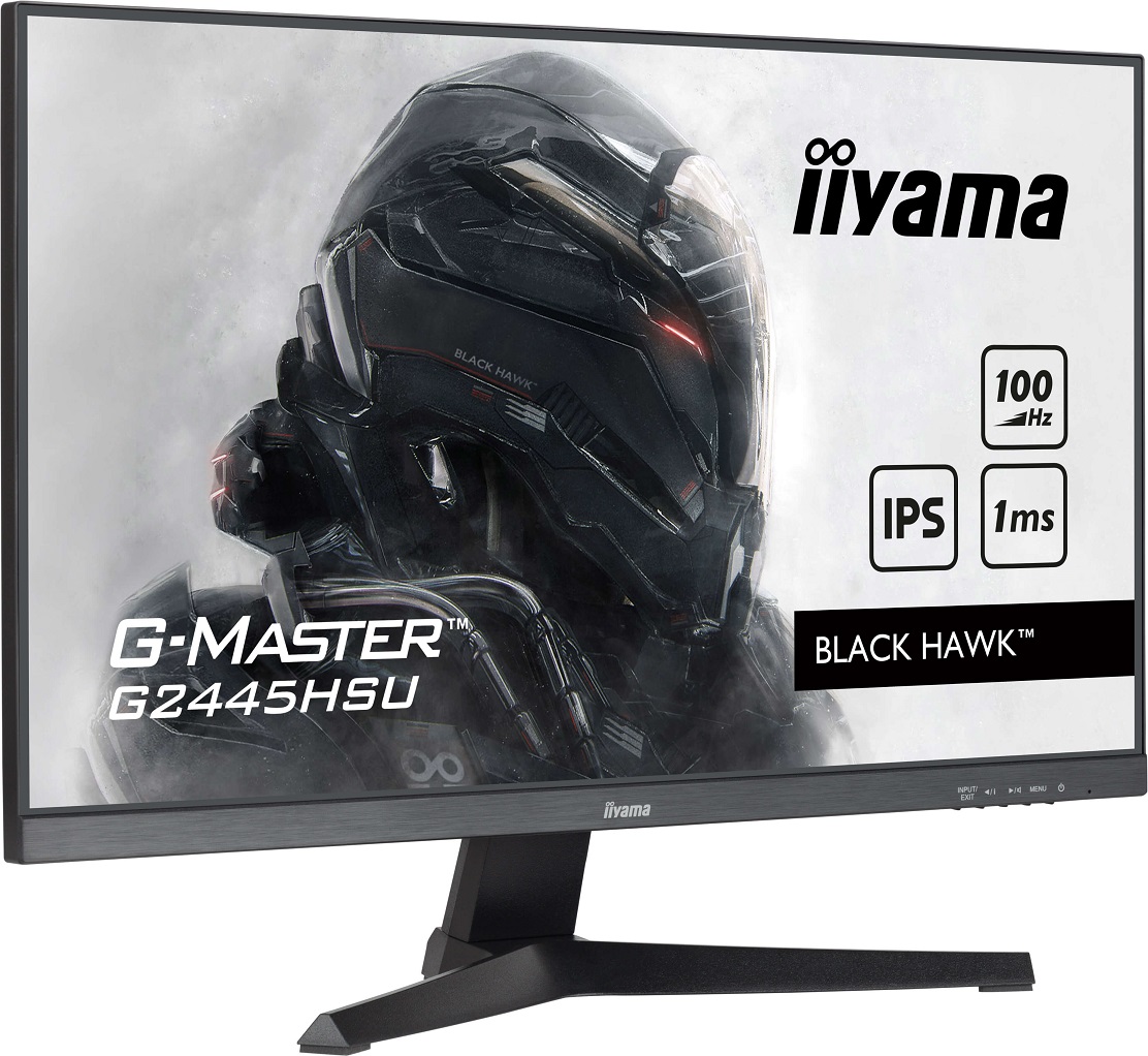 Obrázek iiyama G-Master/G2445HSU-B2/23,8"/IPS/FHD/100Hz/1ms/Black/3R