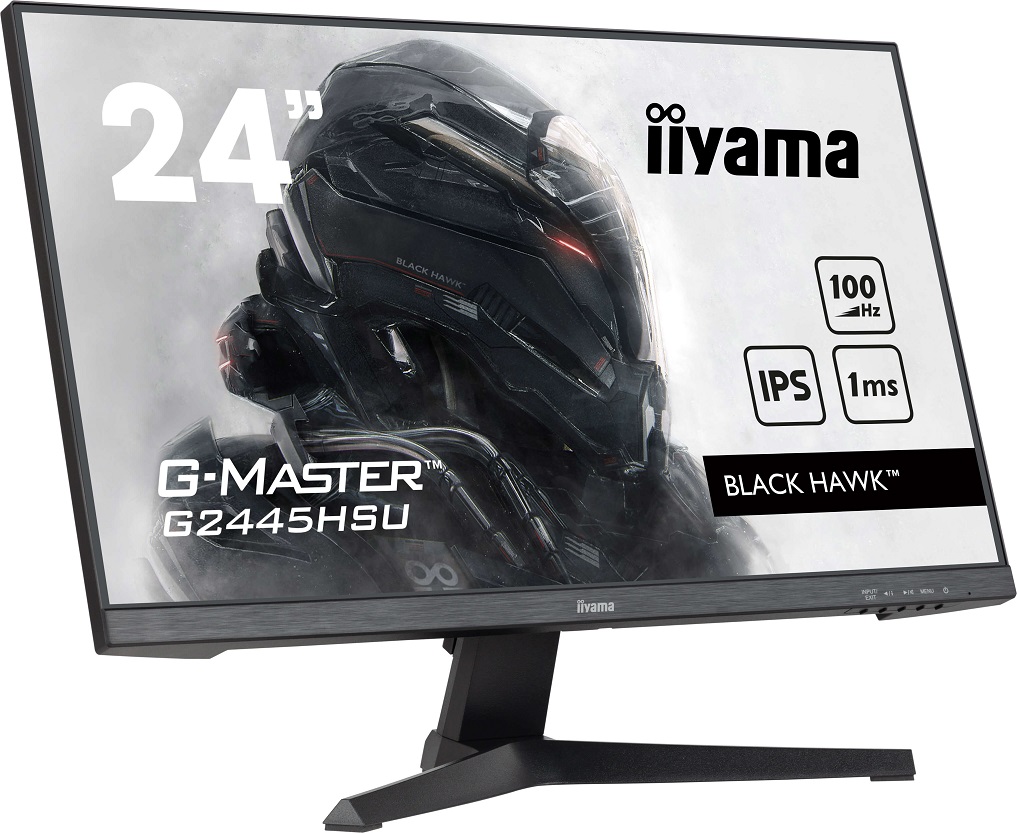 Obrázek iiyama G-Master/G2445HSU-B2/23,8"/IPS/FHD/100Hz/1ms/Black/3R