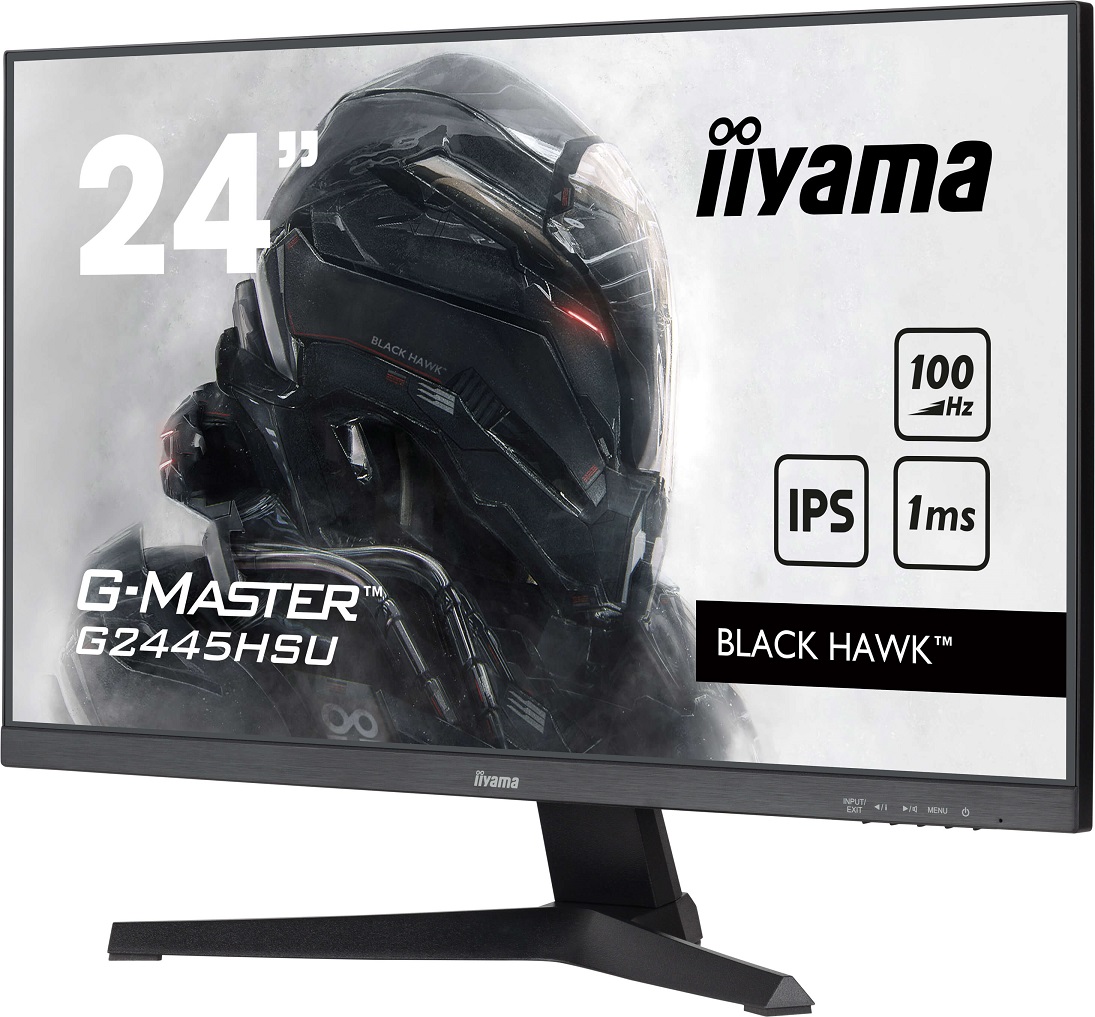 Obrázek iiyama G-Master/G2445HSU-B2/23,8"/IPS/FHD/100Hz/1ms/Black/3R