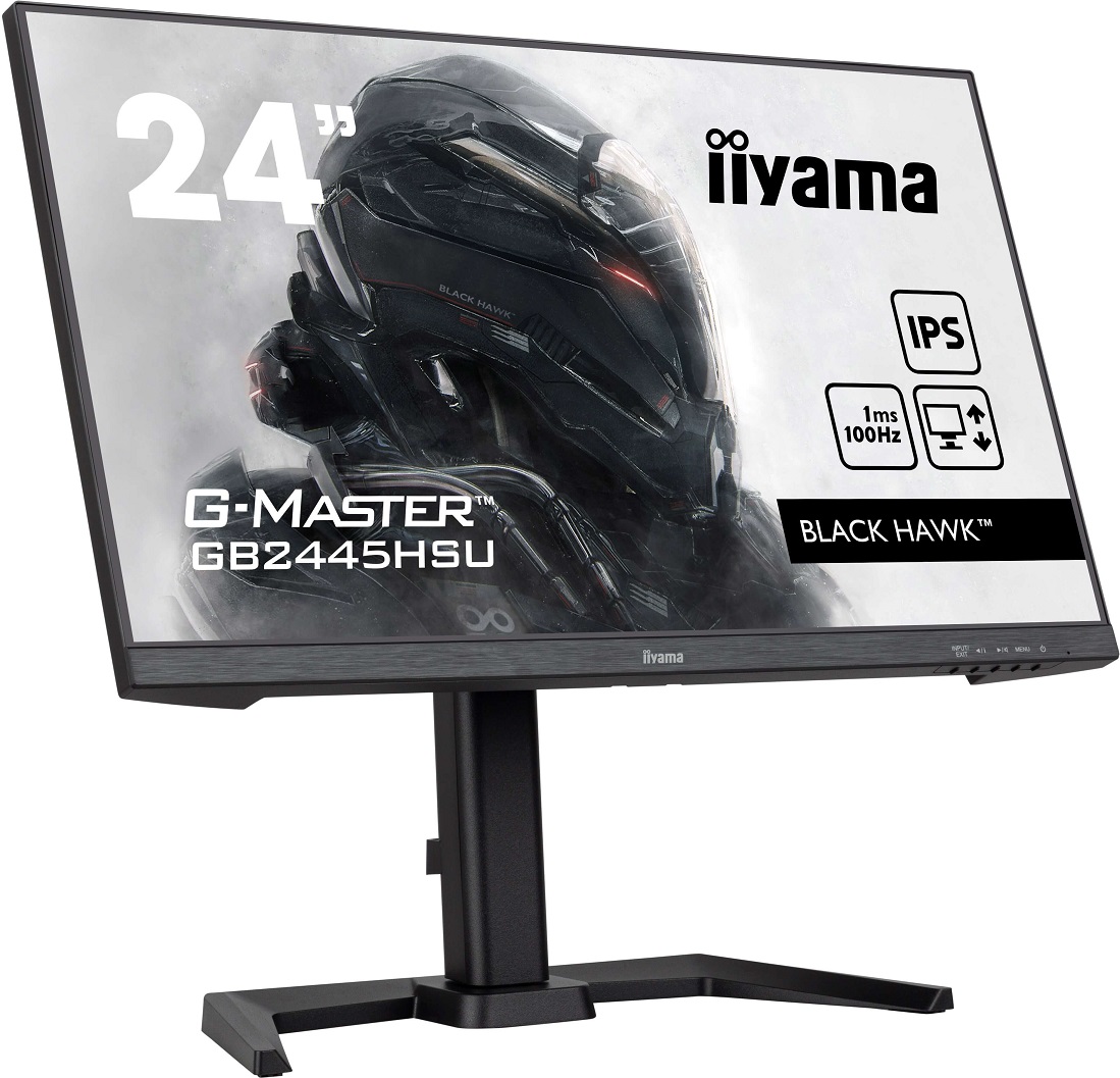 Obrázek iiyama G-Master/GB2445HSU-B2/23,8"/IPS/FHD/100Hz/1ms/Black/3R