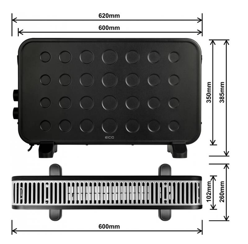 Obrázek ECG TK 2070 Black