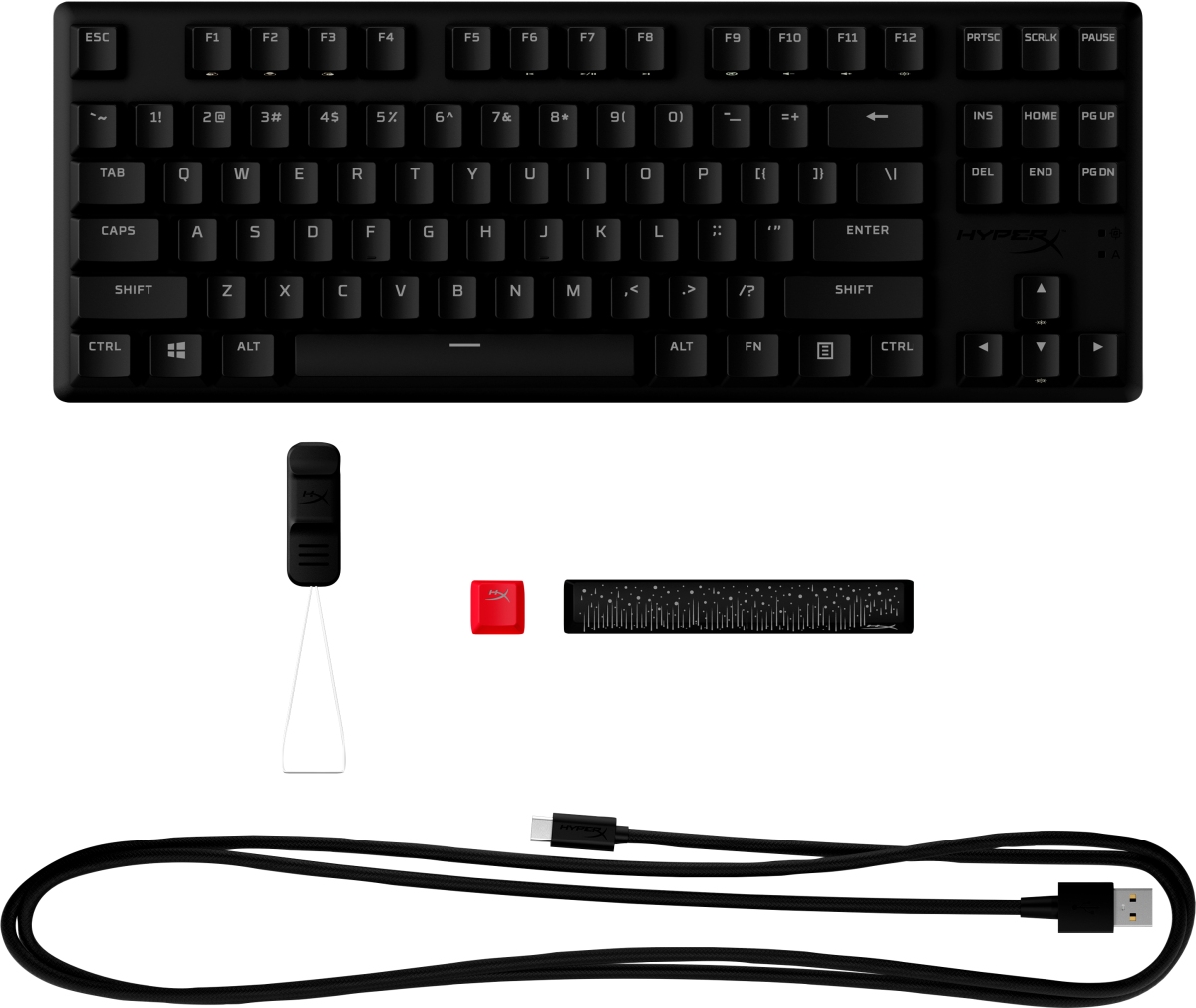 Obrázek HyperX Alloy Origins Core PBT/Drátová USB/US layout/Černá