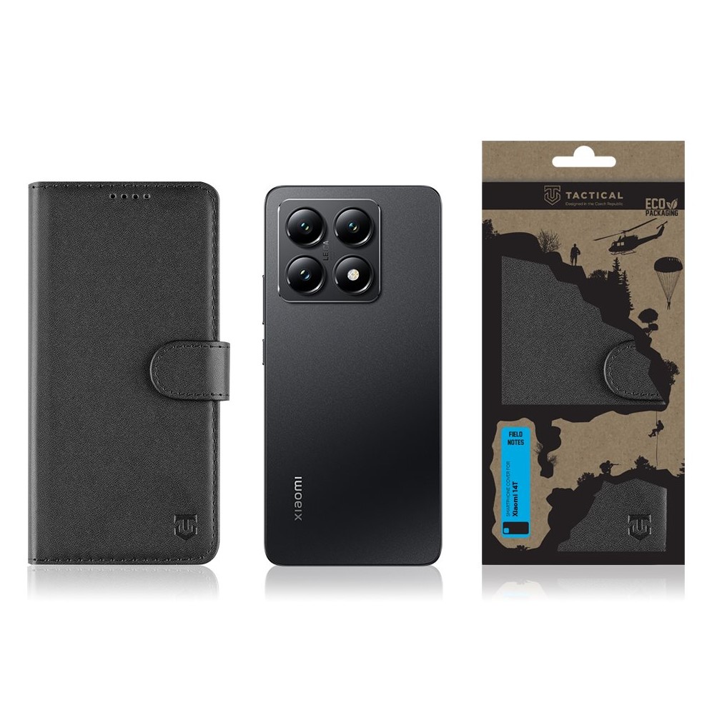 Obrázek Tactical Field Notes pro Xiaomi 14T Black