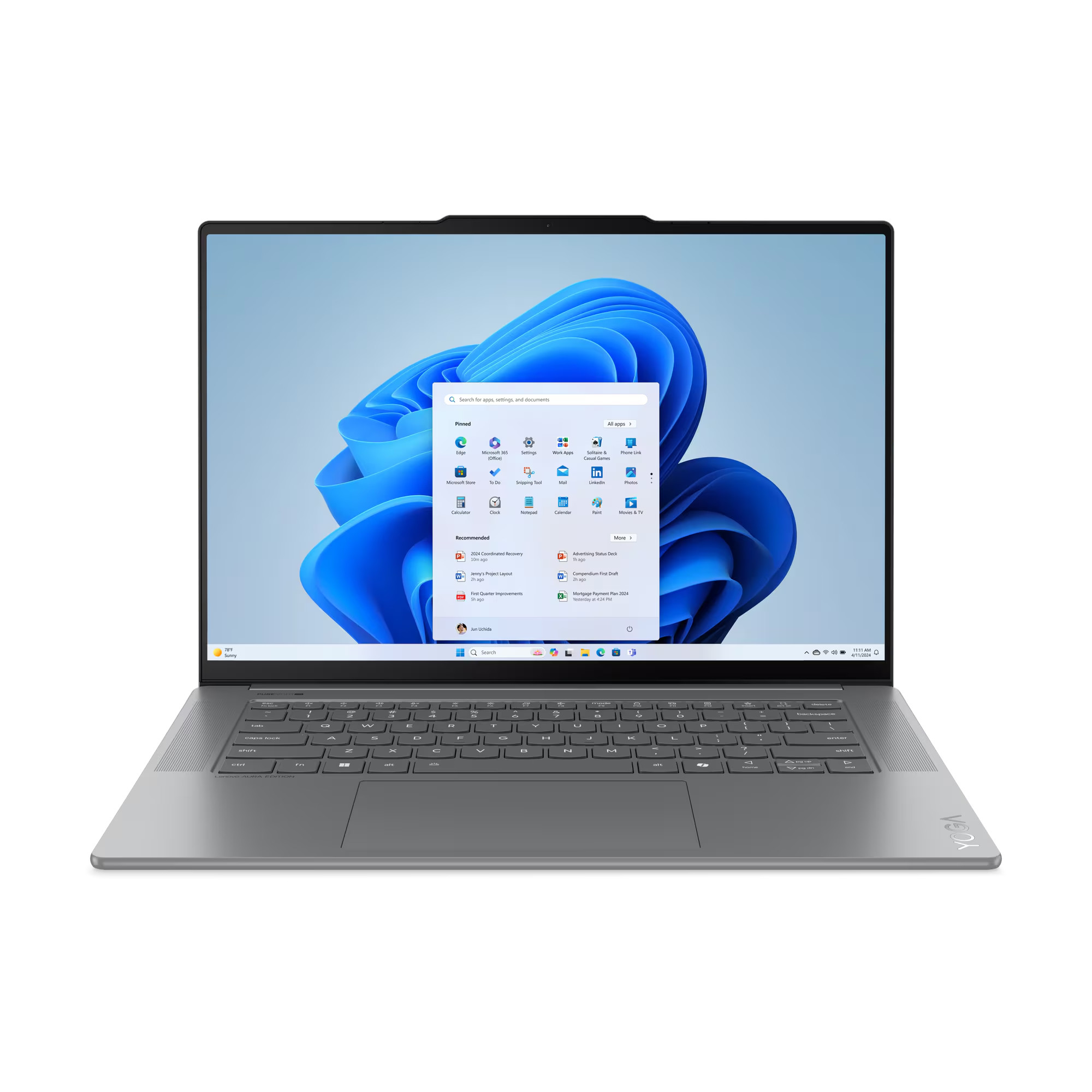 Obrázek Lenovo Yoga Slim 7/15ILL9/U7-256V/15,3"/2880x1800/T/16GB/512GB SSD/Arc 140V/W11H/Gray/3R