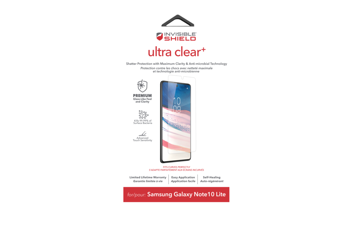 Obrázek ZAGG IS Ultra Clear+ SG Note10 Lite