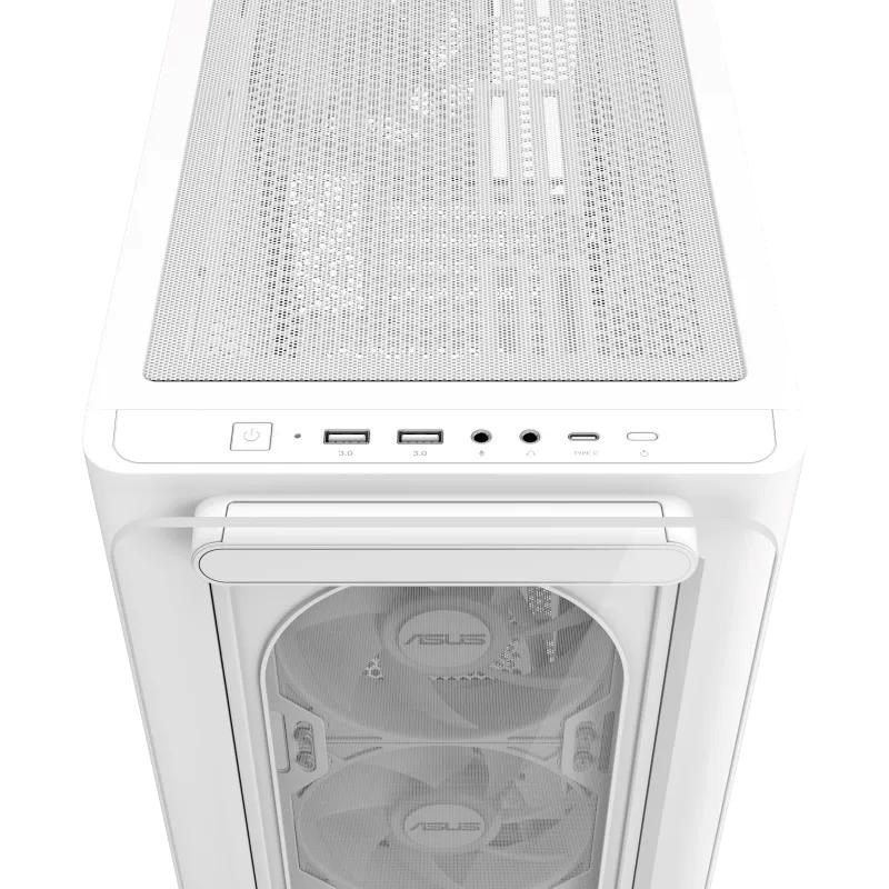 Obrázek ASUS case A23 PLUS TG ARGB FANS WHT