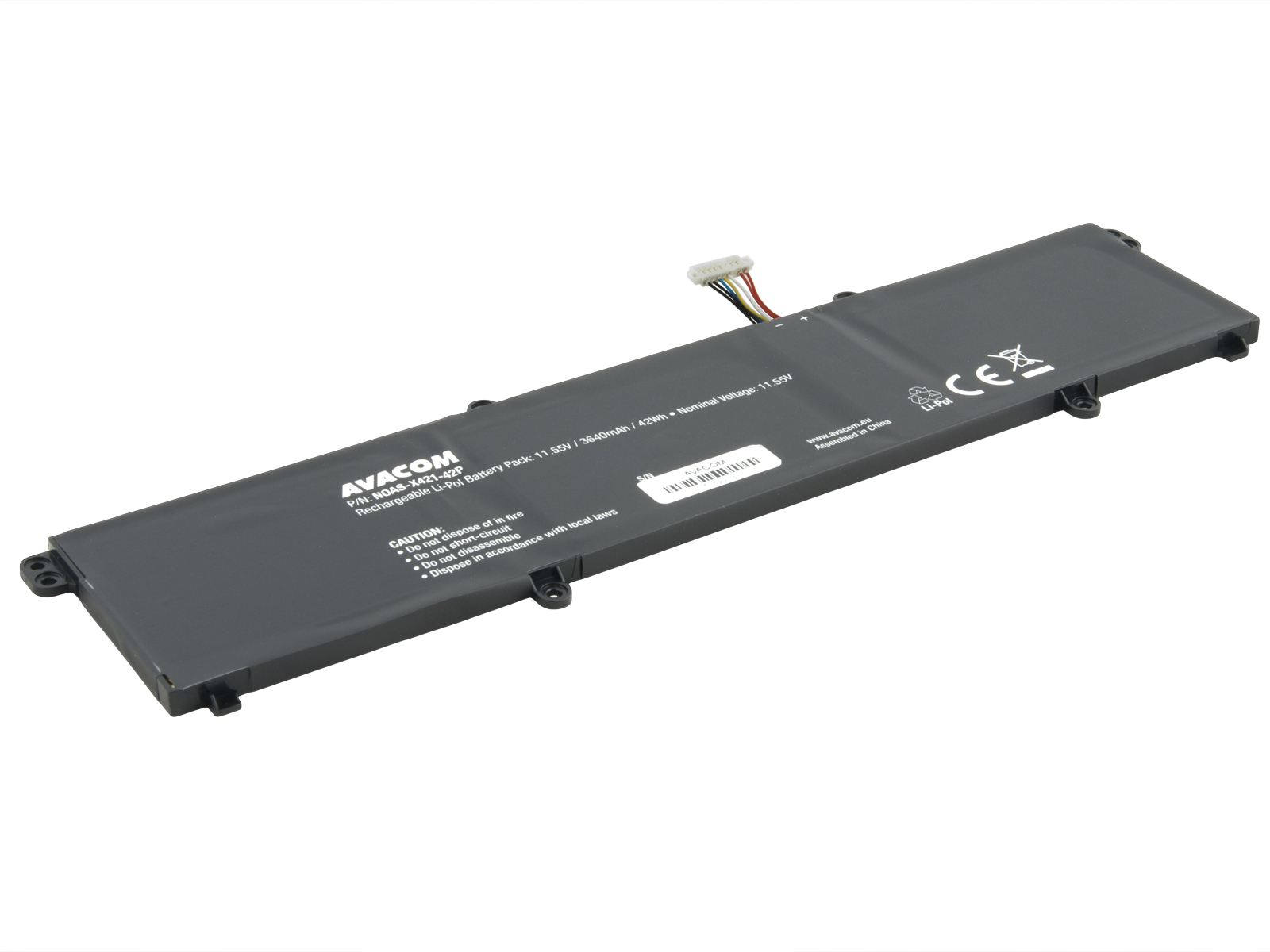 Baterie AVACOM pro Asus VivoBook X421, S433 Li-Pol 11,55V 3640mAh 42Wh