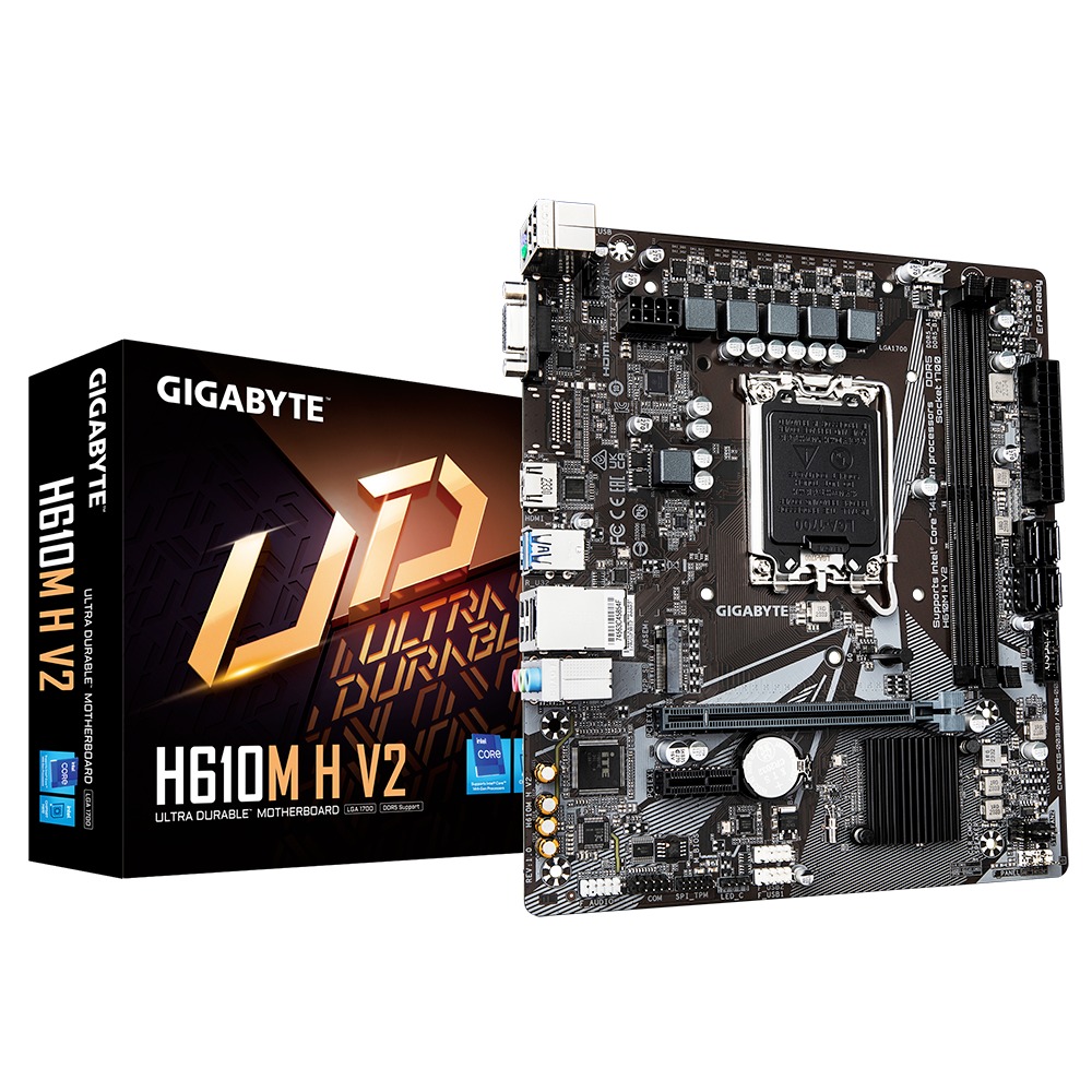 Obrázek GIGABYTE H610M H V2/LGA 1700/mATX