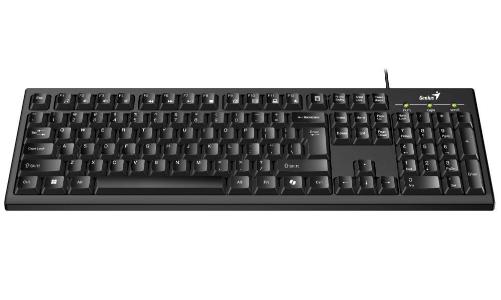 Obrázek Genius Smart KB-100/Drátová USB/CZ-SK layout/Černá