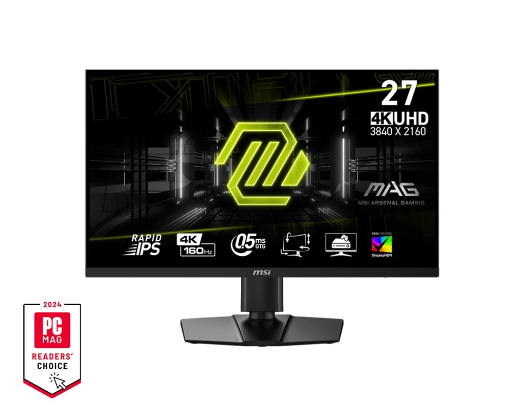 MSI MAG/274UPF E2/27"/IPS/4K UHD/160Hz/0,5ms/Black/2R