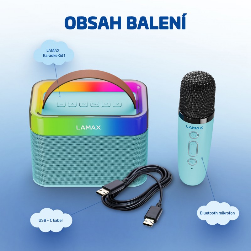 Obrázek LAMAX KaraokeKid1 Blue