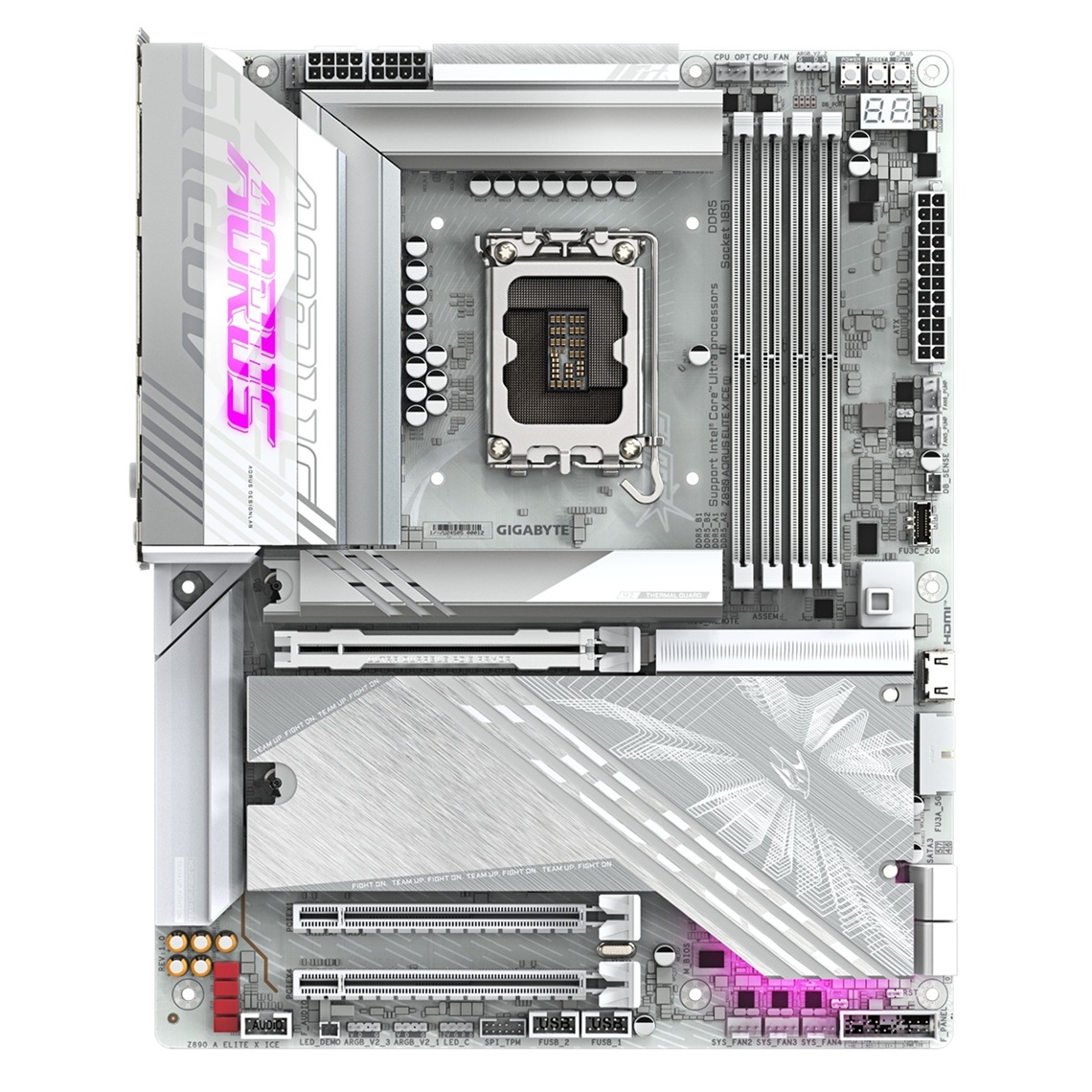 Obrázek GIGABYTE Z890 AORUS ELITE X ICE/LGA 1851/ATX