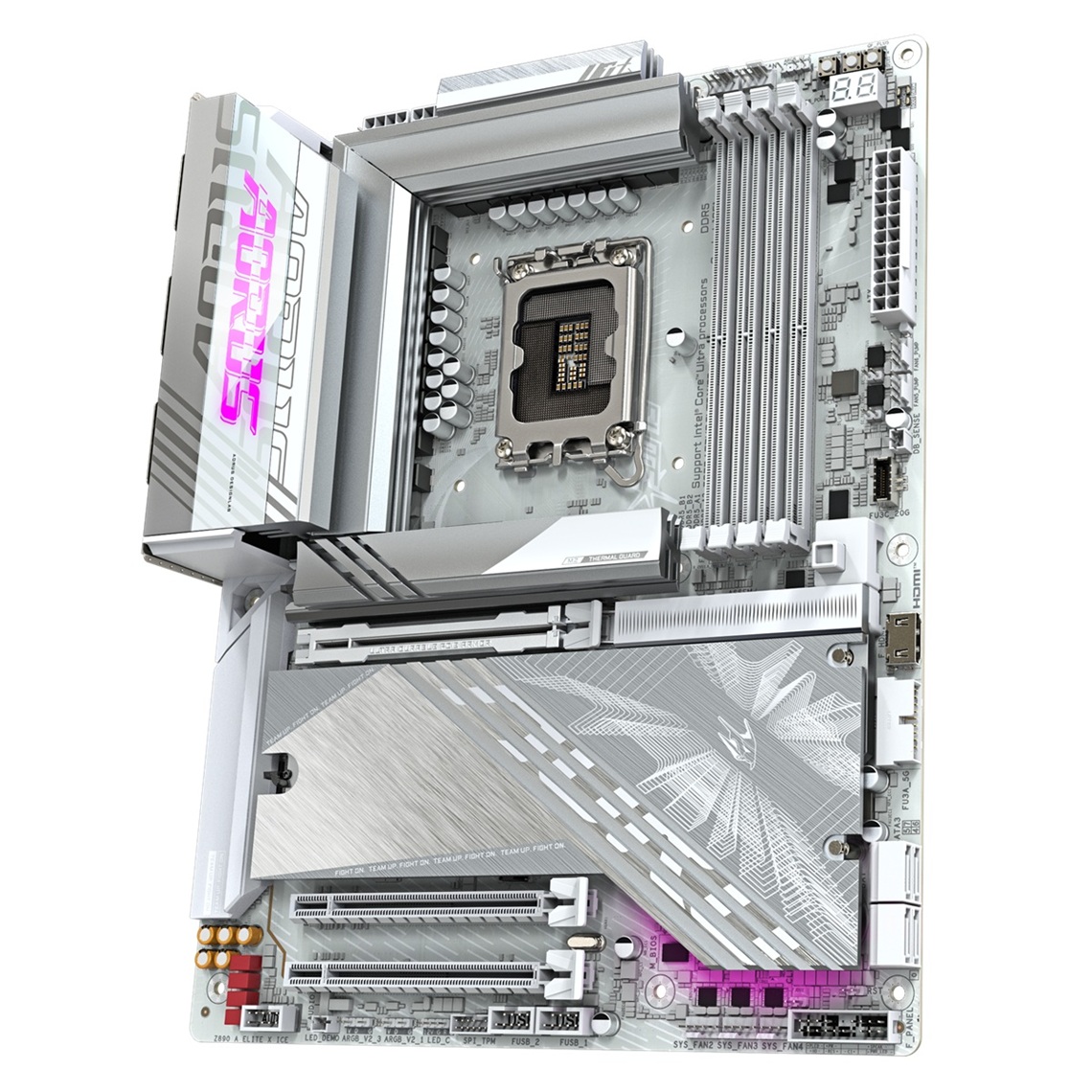 Obrázek GIGABYTE Z890 AORUS ELITE X ICE/LGA 1851/ATX