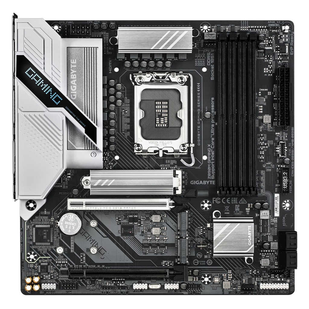 Obrázek GIGABYTE Z890M GAMING X/LGA 1851/mATX