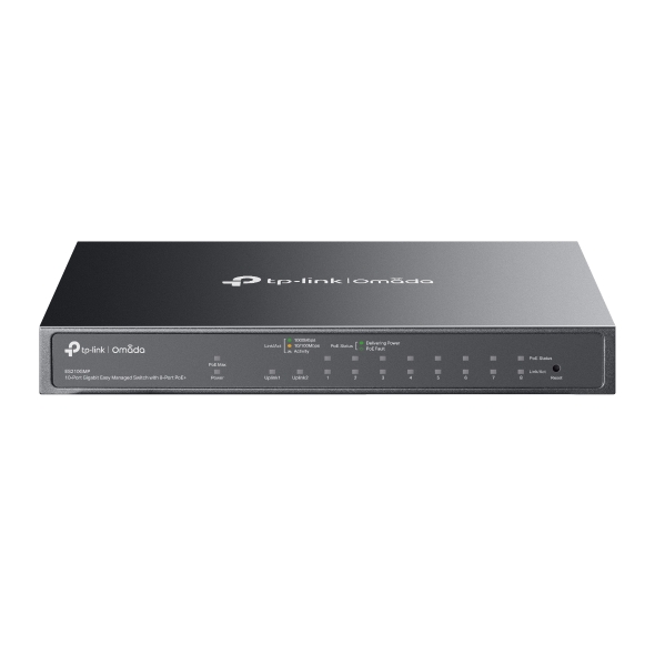 Obrázek TP-Link ES210GMP 10xGb (8xPOE+) easy managed switch